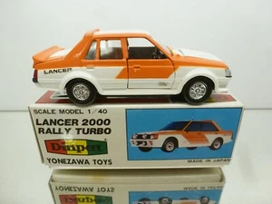 DIAPET G-134 MITSUBISHI LANCER 2000 RALLY TURBO - RARE -1:40- GOOD IN BOX - 95 - Picture 1 of 9