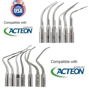 For Satelec Acteon Dental Ultrasonic Scaler Tips H3 #1 Scaling Perio P5 Newtron