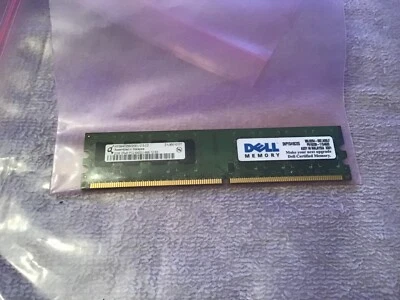 2GB DDR2-800 DIMM Qimonda HYS64T256020EU-2.5-C2 Equivalent Desktop Memory RAM - Image 1 of 2
