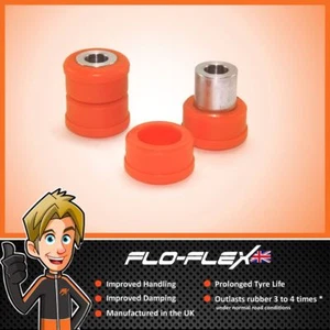 Arbustos exteriores brazo de control trasero inferior para VW Golf MK5 en poliuretano Flo-Flex - Imagen 1 de 4