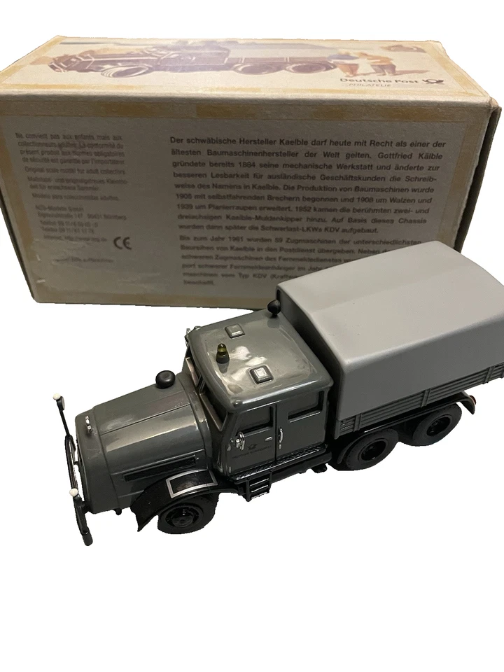 40er 50er Style 1:50 NZG 006386 Kaelble Pesanti Autocarro Post Edizione 5508 - Immagine 1 di 4