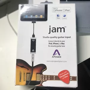 APOGEE JAM – Studio Quality Guitar Input For IPad, IPhone or Mac - Picture 1 of 3
