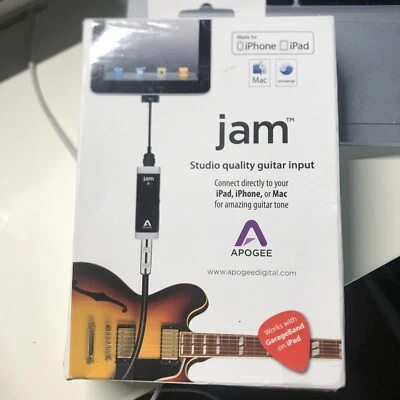 APOGEE JAM – Studio Quality Guitar Input For IPad, IPhone or Mac - Image 1 of 3