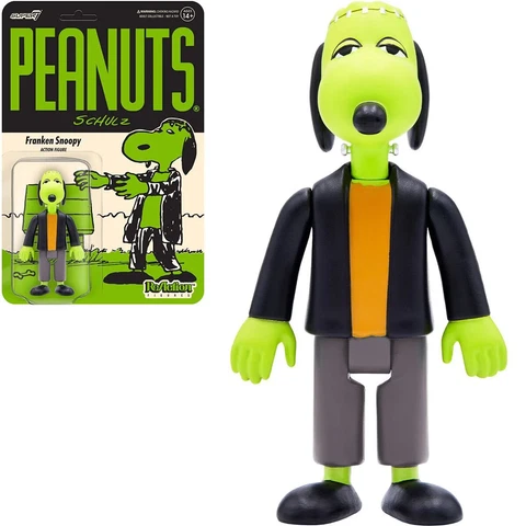 Franken Snoopy Peanuts Super 7 Reaction Action Figure Cover