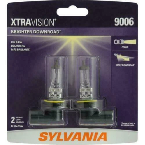 SYLVANIA 9006XV.BP2 9006 XtraVision Halogen Headlight  - White