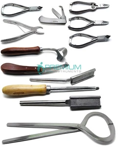 Cuchillo veterinario para pezuñas de caballo probador fórceps raspado juego de instrumentos premium de 10 - Imagen 1 de 3