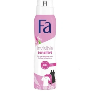 26,44€/L - 6x Fa Deodorant Spray Invisible Sensitive - Rose & Weißdorn - 150ml - Bild 1 von 1