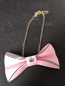 Moët Chandon Imperial Rose Bowtie Chain Bracelet Pendant Champagne NEW - Picture 1 of 3