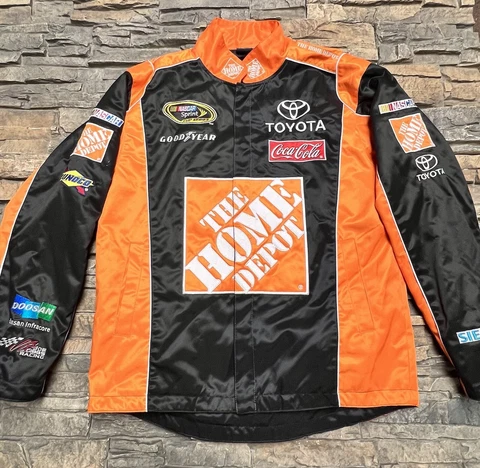 RARE JH DESIGN NASCAR SZ SMALL HOME DEPOT JOEY LOGANO #20 JACKET EXCELLENT Cover