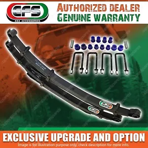 EFS Rear Raised Leaf Springs Kit for Holden Rodeo RA 2003 -2008 40mm Lift - Picture 1 of 2