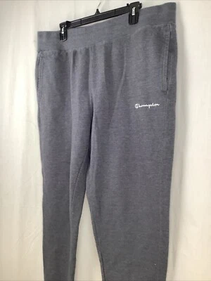 Pantalones deportivos de colección Champion para hombre XL grises con puños pesados Foto 1 de 4