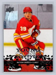 2023-24 Upper Deck ES #T-36 Matthew Coronato -2008-09 Retro Young Guns-Flames - Picture 1 of 2