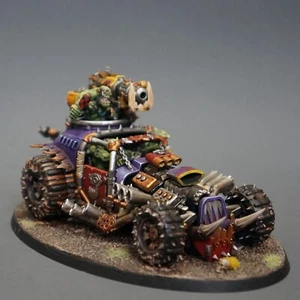 Boomdakka Snazzwagon Xenos Army Orks Warhammer 40K Tank Painted Games Workshop - Picture 1 of 8