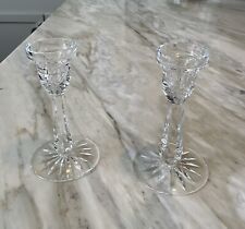 Waterford Crystal Pair Of Candle Holders Lismore Candlestick