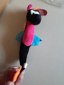 B.J. Toy Company Seahorse Plush 11" Black Pink Plush Toy - Picture 1 of 5