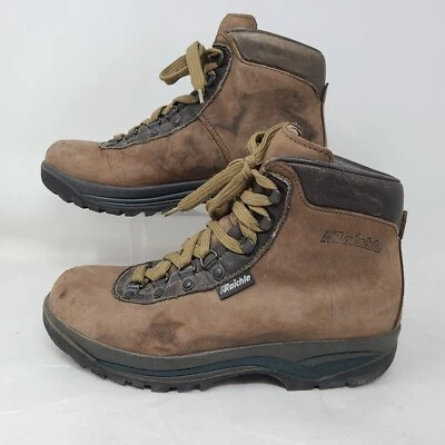 Botas de Senderismo Raichle Mujer Talla 7 Cuero Marrón Tobillo Foto 1 de 4