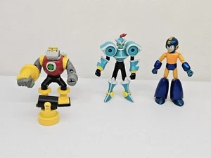Megaman Action Figure Lot~Gutsman~Windblast - Picture 1 of 12