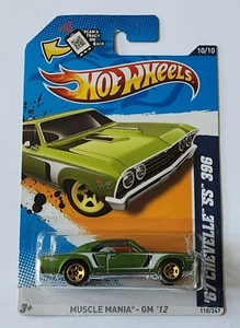 2011 HOT WHEELS " '67 CHEVELLE SS 396 " #110/247 - Picture 1 of 2