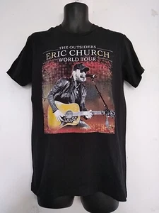 Black Eric Church 2015 The outsiders world tour Shirt Size's M & Small  - Picture 1 of 2