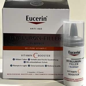 Eucerin Hyaluron filler 3X Effect Vitamin C Booster 3x 8ml Anti Age Serum NIB - Picture 1 of 2