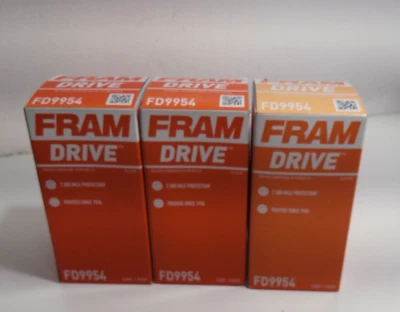FD9954 Fram Oil Filter Set of 3 Volvo Foto 1 de 4