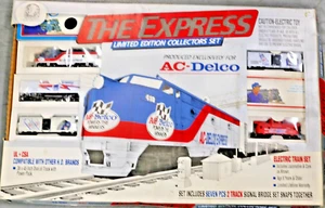 MODEL POW BROOKFIELD COLLECTORS GUILD "A C DELCO THE EXPRESS" HO SCALE TRAIN SET - Picture 1 of 12