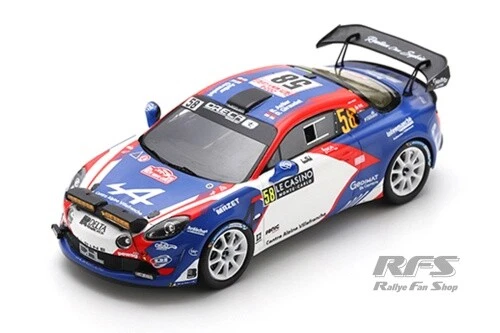 Alpine A110 Rally RGT Rallye Monte Carlo 2024 Astier Giraudet 1:43 Spark 6856 - Image 1 of 1