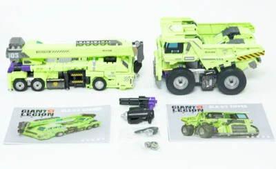 Mecha Invasion Devastator  GLA-03&04 Hook Long Haul Set B Action Figure toy  - Image 1 of 4