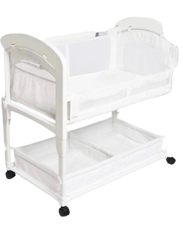 Moisés para dormir Arm’s Reach Cambria blanco en excelente estado Foto 1 de 4