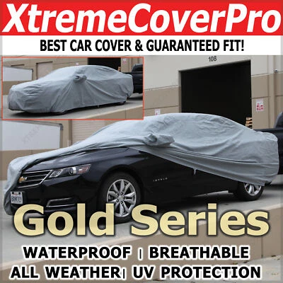WATERPROOF CAR COVER W/MIRROR POCKET GREY for 2005 2006 2007 Mercury Montego - Image 1 of 4