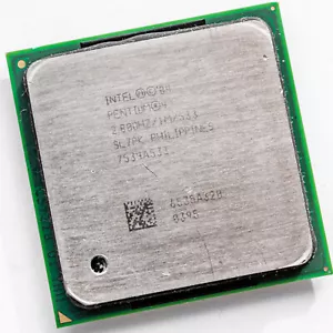 Intel Pentium 4 2.8GHz SL7PK Socket478 Processor Prescott 533FSB Dimension 2400 - Picture 1 of 3