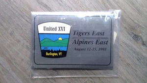 Daytona Trophy United XVI Aluminum Plaque Tigers East Alpines East 1993 - Picture 1 of 2