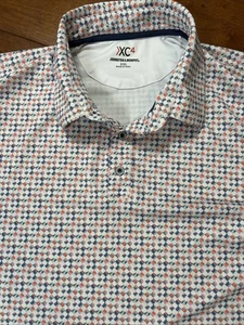 Polo da golf Johnston & Murphy XC4 2XL Performance da uomo manica corta regolare - Foto 1 di 12