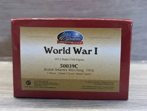 W Britain, British Infantry Marching 1916, 2013 Club Figure. #50039C - Picture 1 of 11