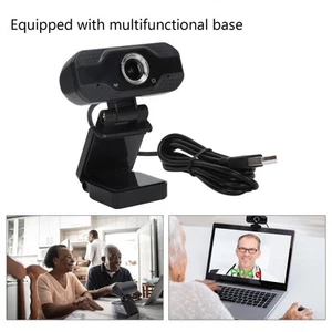 1080P Web Camera Full Hd Webcam With Noise Cancelling Mic Multifunction Ba BUU - Afbeelding 1 van 12