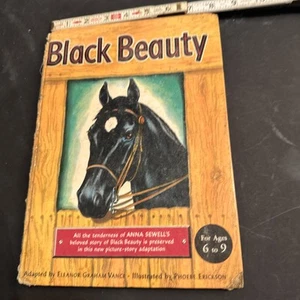 VTG 1949 Black Beauty Hardcover Book By Eleanor Graham Vance Random House - Imagen 1 de 18