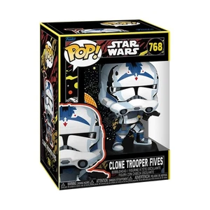 Funko POP! Star Wars: Clone Wars - Fives - (Retro) - Collectable Vin (US IMPORT) - Picture 1 of 7