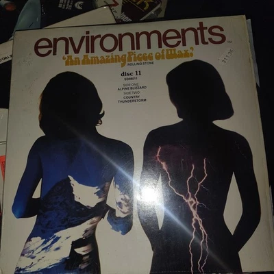 1979 Environments Disc 11 Vinyl LP Country Thunderstorm And Alpine Blizzard VGC  Foto 1 de 4