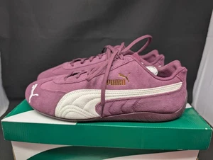 (10 US) ¡NUEVO CON CAJA! Zapatillas Puma Speedcat Shield SD Uva Vino Blanco PÚRPURA - Imagen 1 de 17