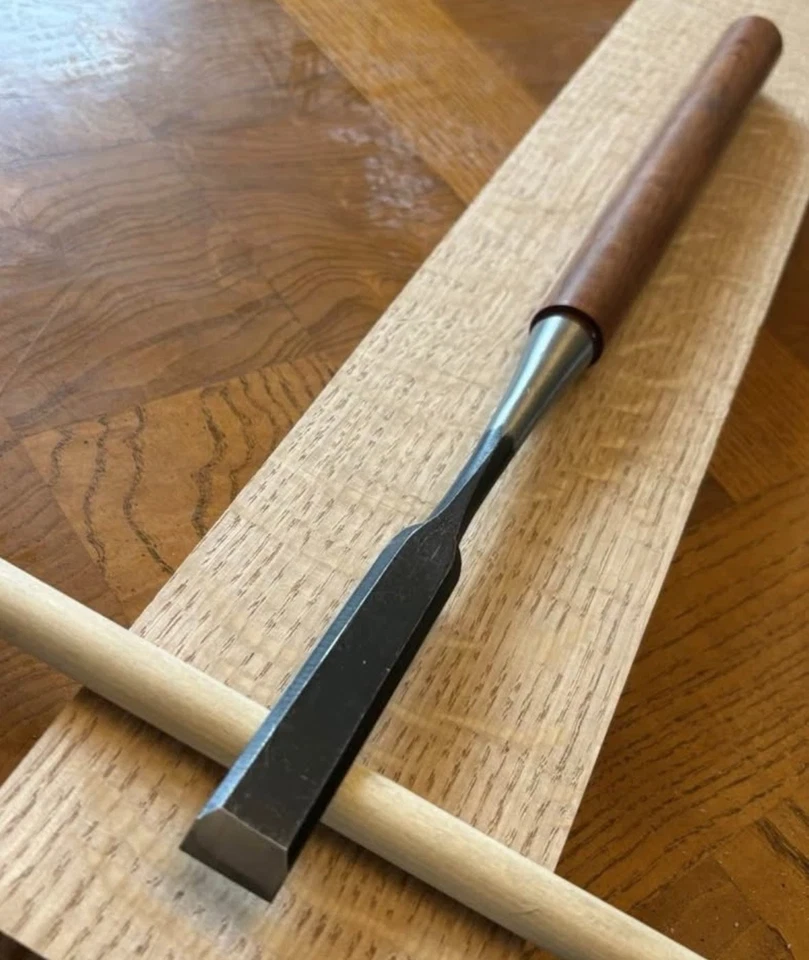 Cincel de emparejamiento japonés, Yukihiro Tataki Nomi 18 mm (3/4") afeitadora afilada gran usuario Foto 1 de 4