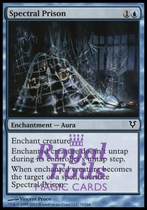 Spectral Prison 4x FOIL AVR MTG Avacyn Restored Common MINT blue - Picture 1 of 1