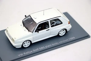 Resin Car Models 1/43 Scale VW Rallye Golf G60 plain body version 1989 Toys gift - Picture 1 of 16