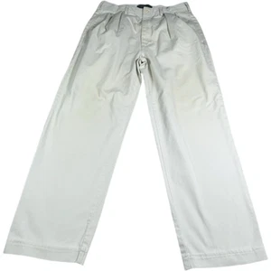 Polo Ralph Lauren Andrew Hose Herren 32W 31L Khaki Beige Baumwolle Plissee Chinohose - Bild 1 von 18