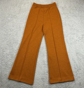 Vintage 70er Jahre Hose Damen 27x28,5 braun The Red Eye weites Bein Stretch Disco - Bild 1 von 12