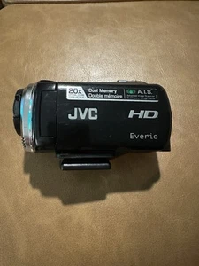 JVC HD Everio GZ-HM320BU Dual Memory Camcorder Tested charger not not included - Picture 1 of 13