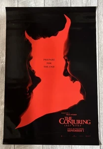 The Conjuring Last Rites Authentic DS Movie Theatre Poster Original 27” x 40” - Picture 1 of 4
