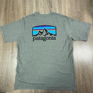 Patagonia Responsibili-Tee T Shirt Men's Medium Gray - Picture 1 of 7