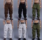 1/12 Scale Casual Street Pants+ Belt Model for 6'' Male Figure Romankey Notaman