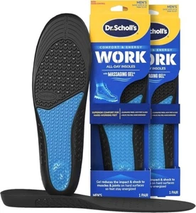 2er-Pack - Dr. Scholl's Work All-Day Comfort Heavy Duty Einlegesohlen (Herren 8-14 Größe) - Bild 1 von 1