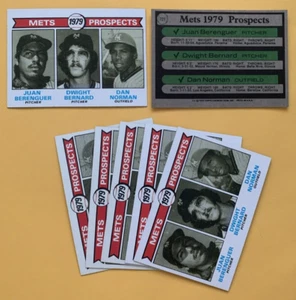 Tarjeta de novato 1979 Topps #721 - Juan Berenguer, Dwight Bernard, Dan Norman RC - Imagen 1 de 1